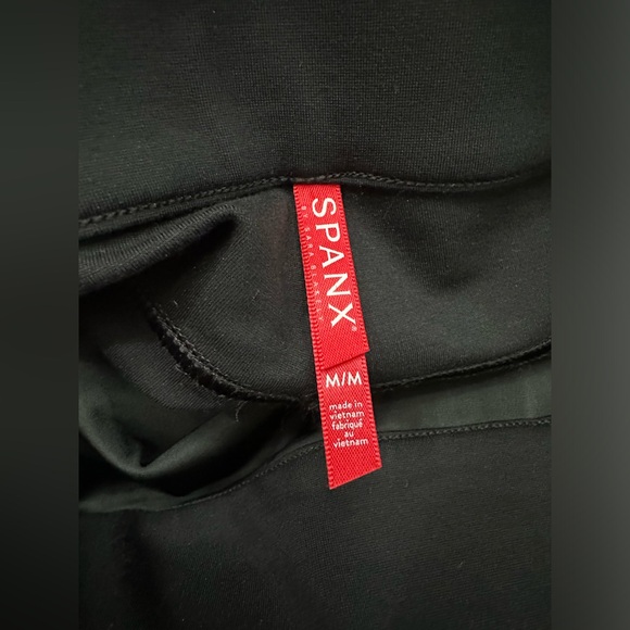 SPANX black Ankle pants  20202R The Perfect Black Ponte Ankle Pant Medium - Picture 7 of 10